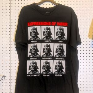 Star wars Darth Vader t-shirt large